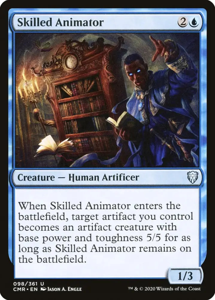 Skilled Animator [Commander Legends] - MTG Single