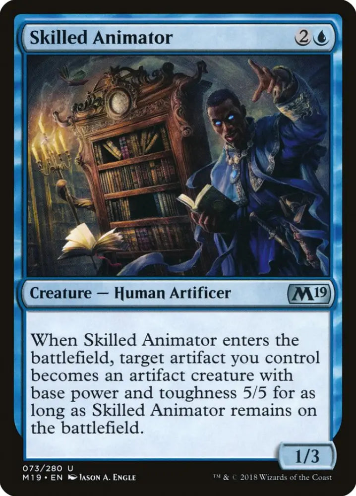 Skilled Animator [Core Set 2019] - MTG Single