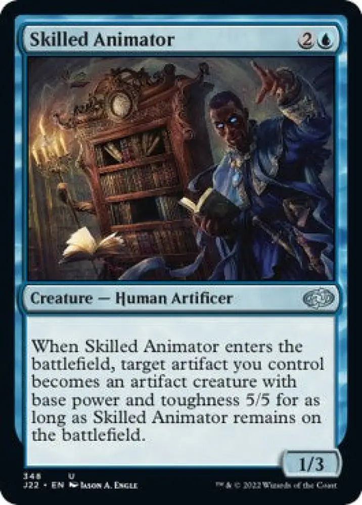 Skilled Animator [Jumpstart 2022] - MTG Single