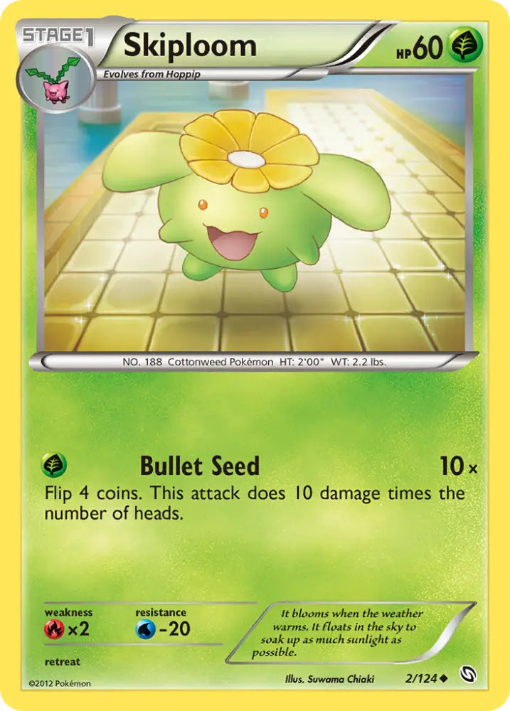 Skiploom (2/124) [Black & White: Dragons Exalted] - Pokemon Single
