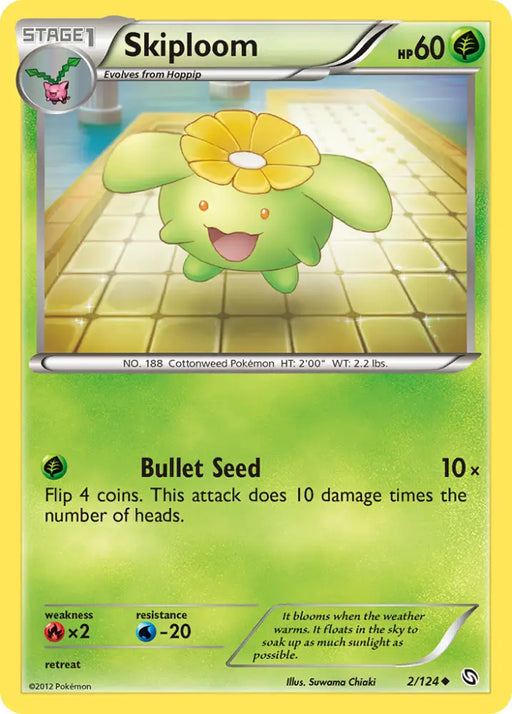 Skiploom (2/124) [Black & White: Dragons Exalted] - Pokemon Single
