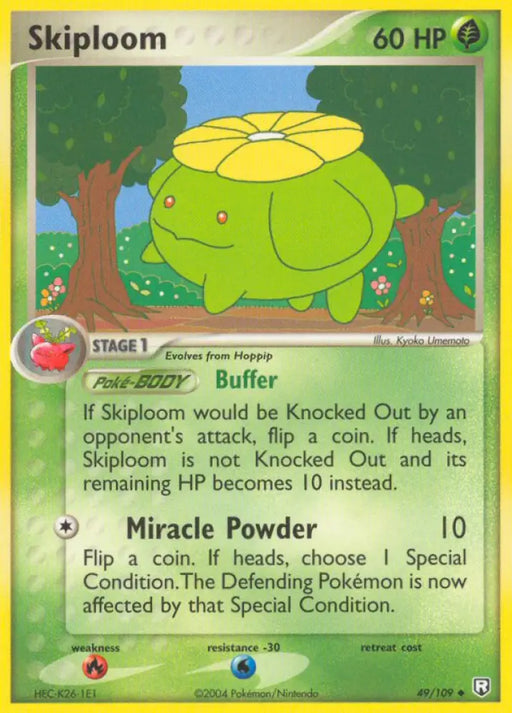Skiploom (49/109) [EX: Team Rocket Returns] - Pokemon Single