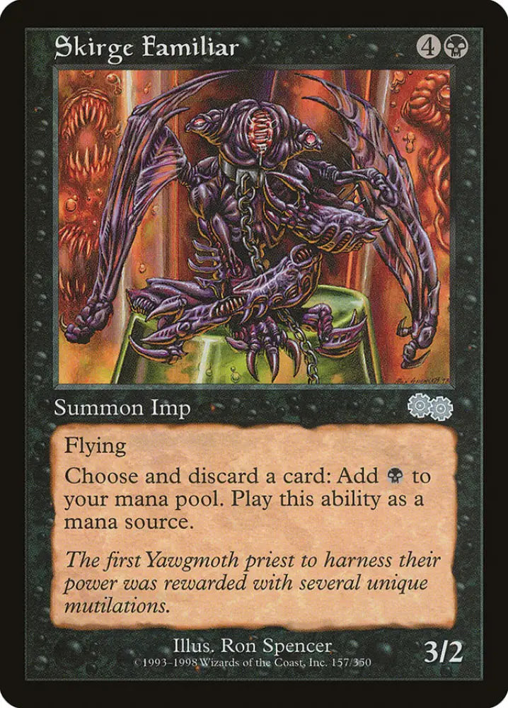 Skirge Familiar [Urza’s Saga] - MTG Single
