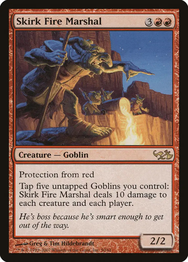 Skirk Fire Marshal [Duel Decks: Elves vs. Goblins] - MTG Single