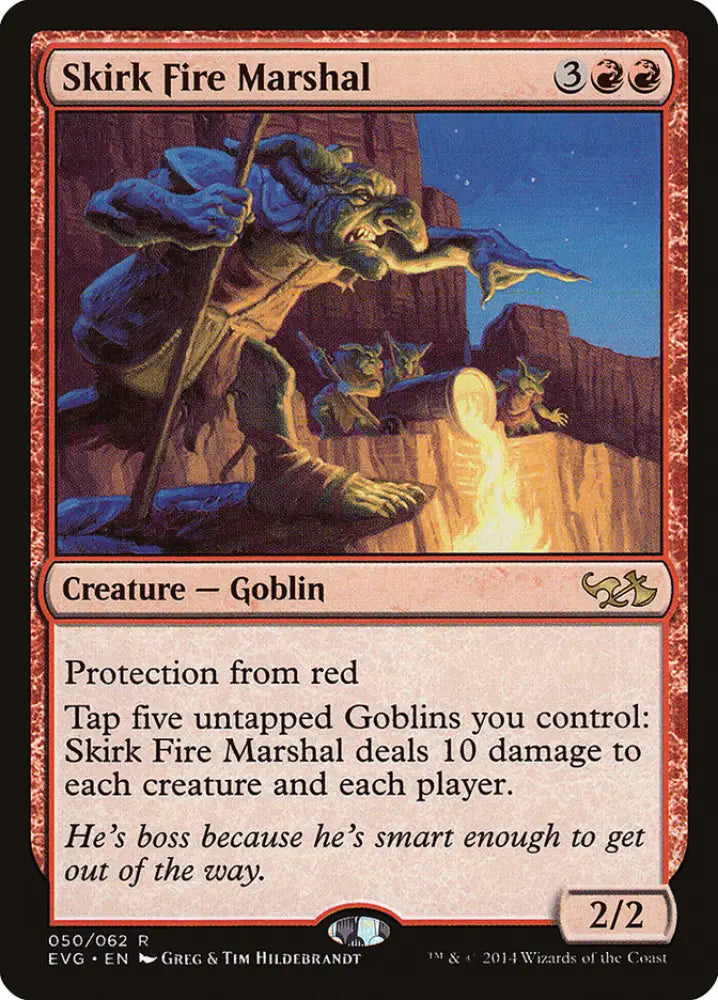 Skirk Fire Marshal (Elves vs. Goblins) [Duel Decks Anthology] - MTG Single