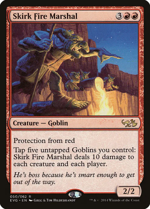 Skirk Fire Marshal (Elves vs. Goblins) [Duel Decks Anthology] - MTG Single