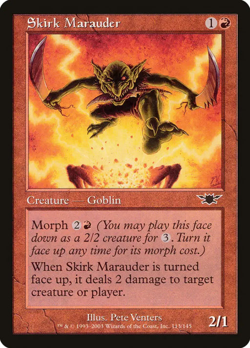 Skirk Marauder [Legions] - MTG Single