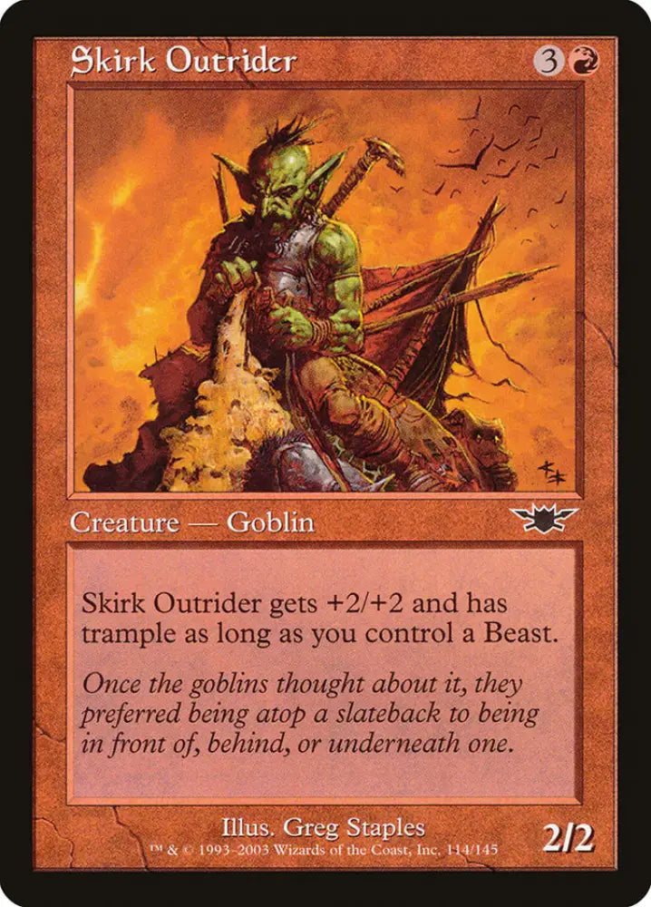 Skirk Outrider [Legions] - MTG Single