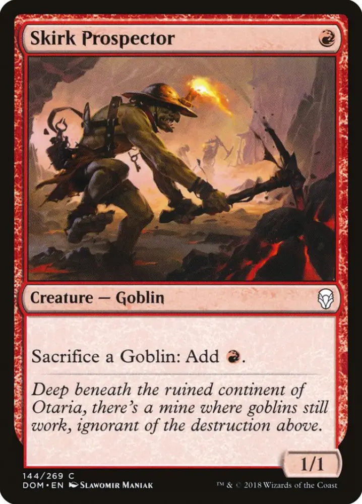 Skirk Prospector [Dominaria] - MTG Single