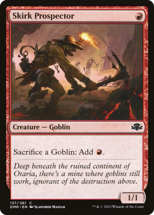 Skirk Prospector [Dominaria Remastered] - MTG Single