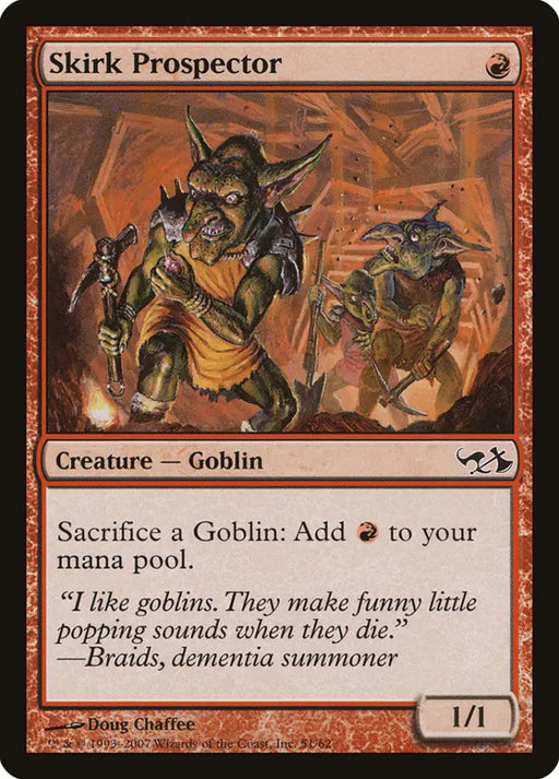 Skirk Prospector [Duel Decks: Elves vs. Goblins] - MTG Single
