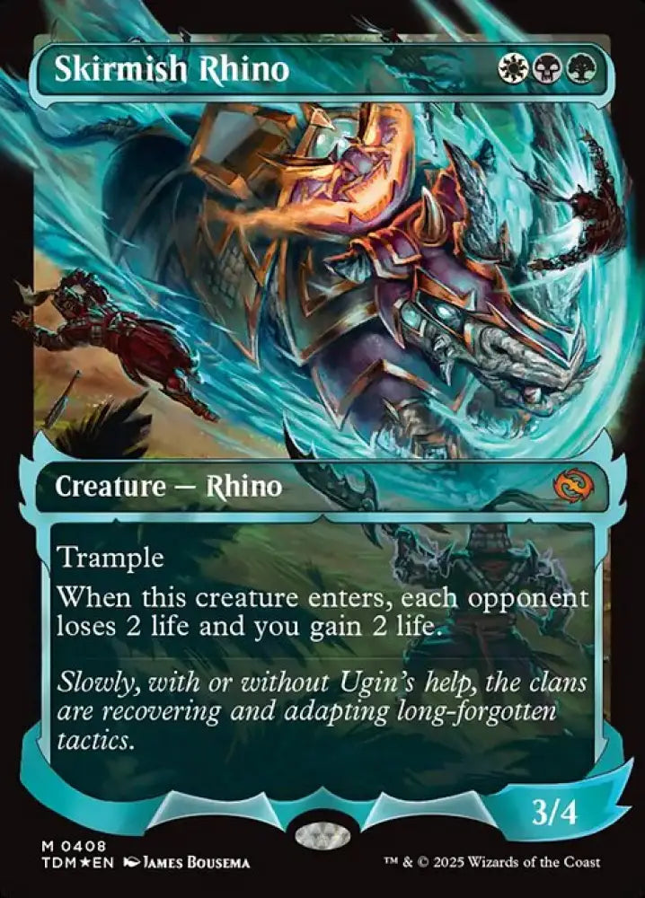 Skirmish Rhino (408) [Tarkir: Dragonstorm]
