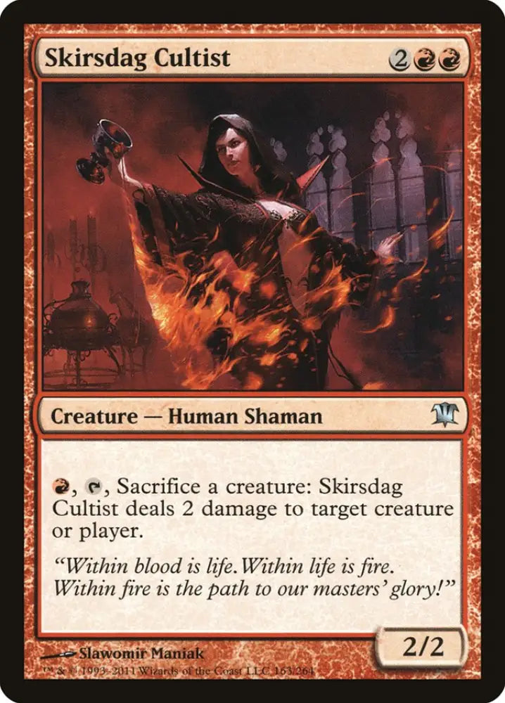 Skirsdag Cultist [Innistrad] - MTG Single