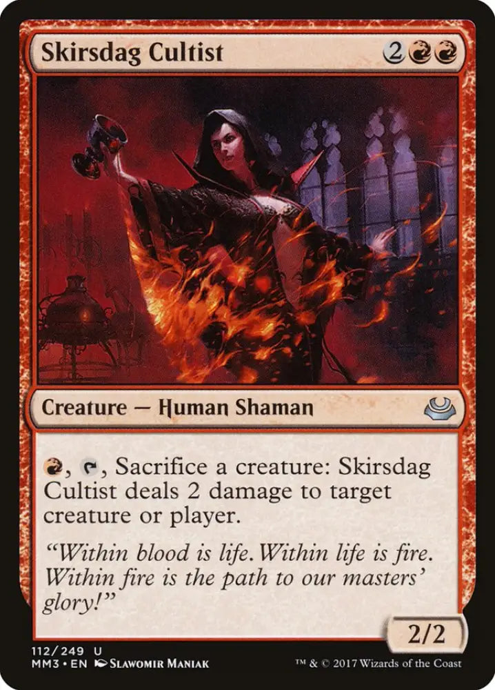 Skirsdag Cultist [Modern Masters 2017] - MTG Single