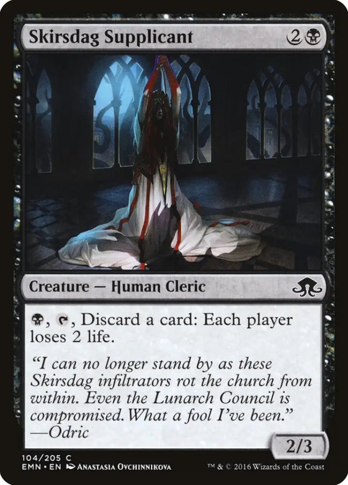 Skirsdag Supplicant [Eldritch Moon] - MTG Single