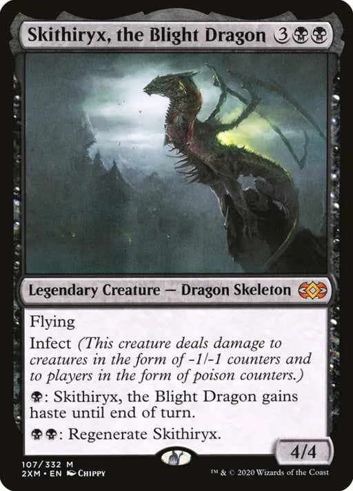 Skithiryx the Blight Dragon [Double Masters] - MTG Single