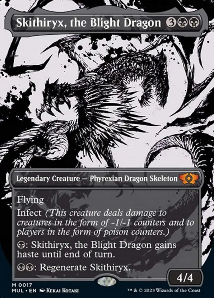 Skithiryx the Blight Dragon [Multiverse Legends] - MTG Single