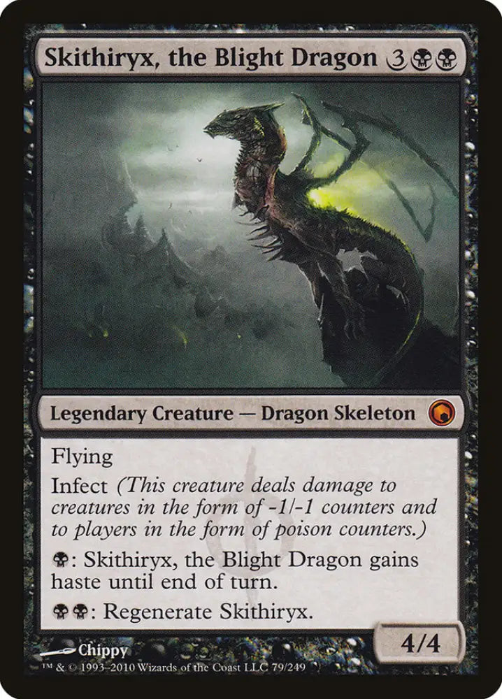 Skithiryx the Blight Dragon [Scars of Mirrodin] - MTG Single