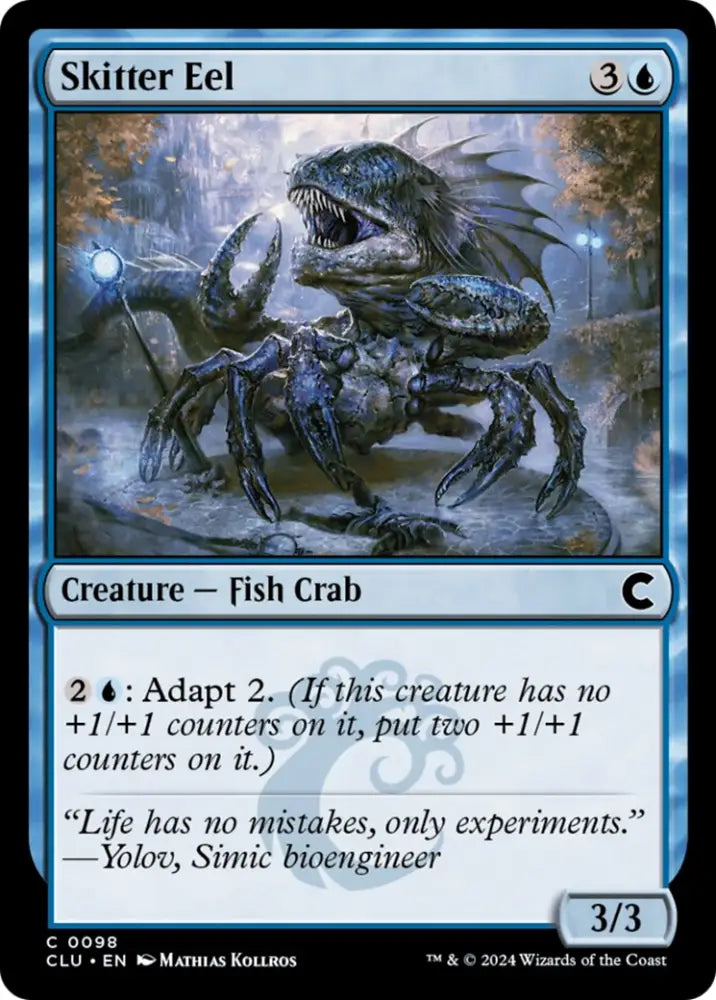 Skitter Eel [Ravnica: Clue Edition] - MTG Single
