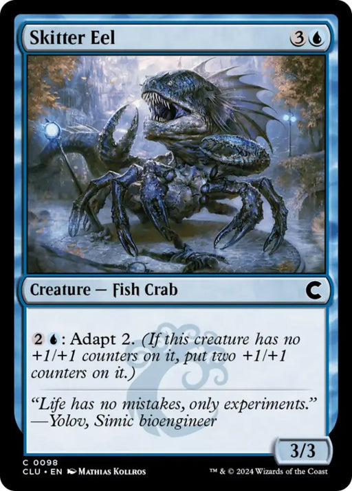 Skitter Eel [Ravnica: Clue Edition] - MTG Single