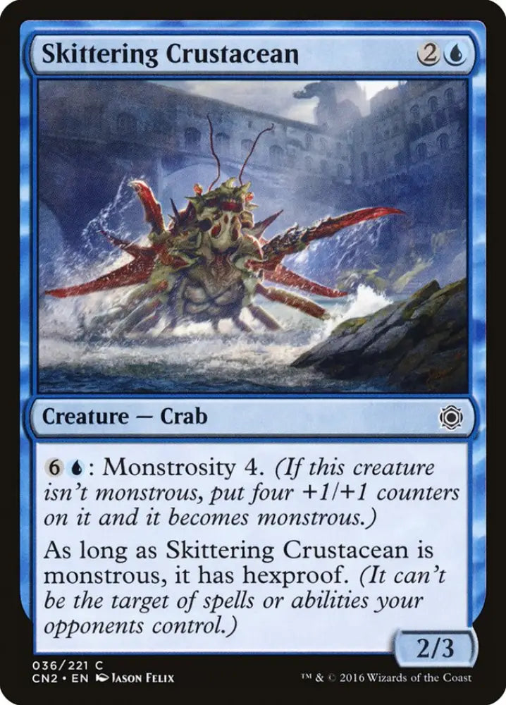 Skittering Crustacean [Conspiracy: Take the Crown] - MTG Single