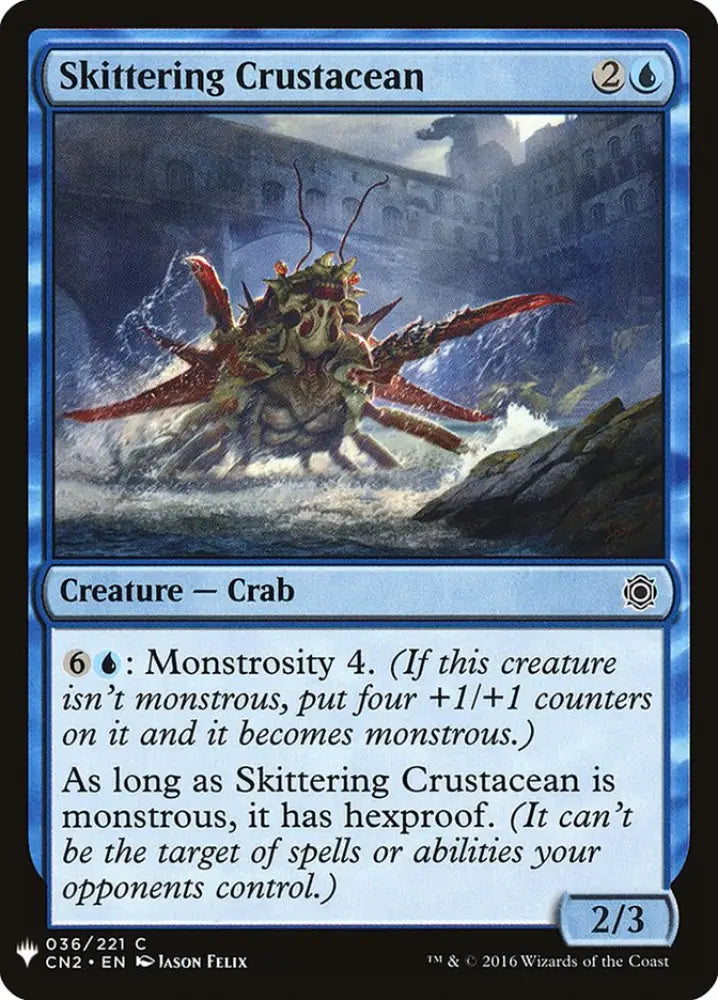 Skittering Crustacean [Mystery Booster] - MTG Single