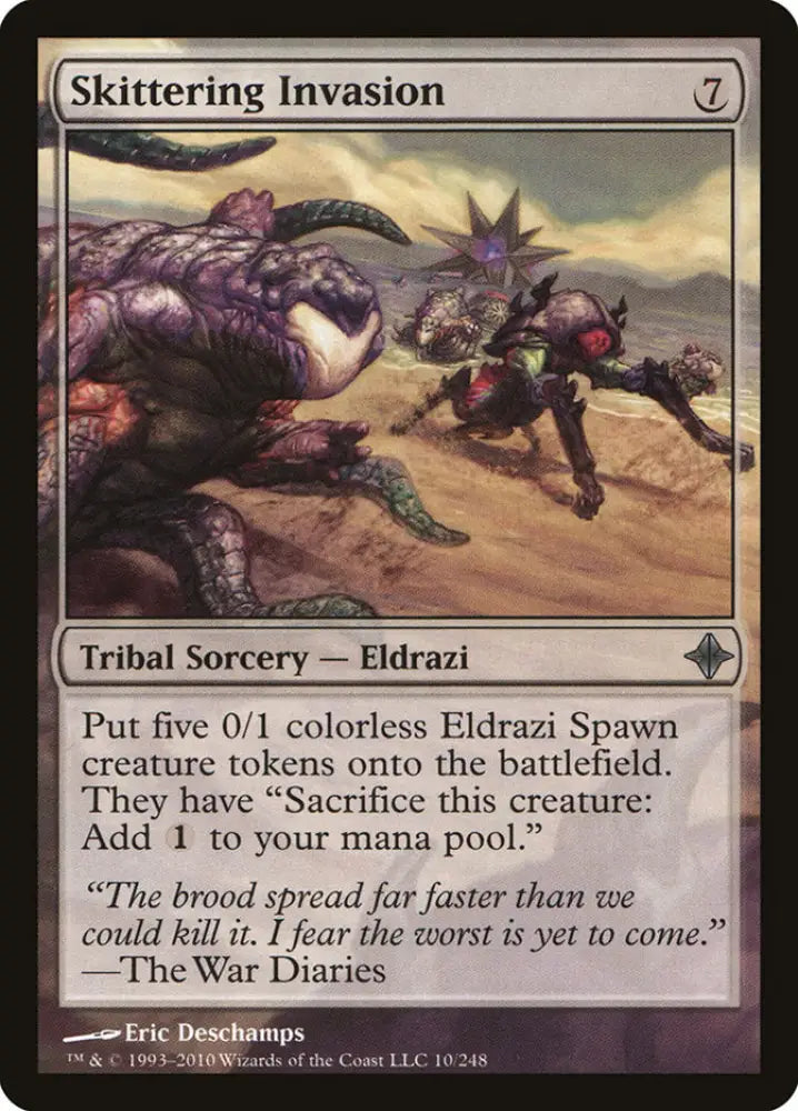 Skittering Invasion [Rise of the Eldrazi] - MTG Single