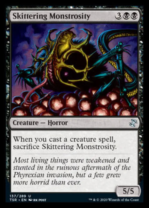 Skittering Monstrosity [Time Spiral Remastered] - MTG Single
