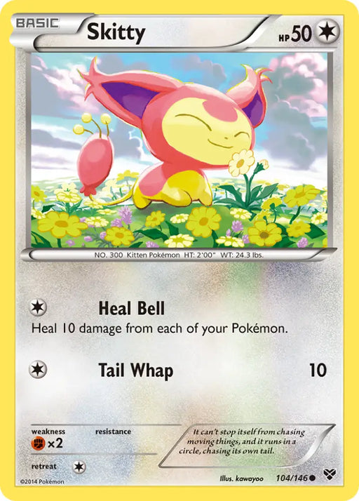 Skitty (104/146) [XY: Base Set] - Pokemon Single