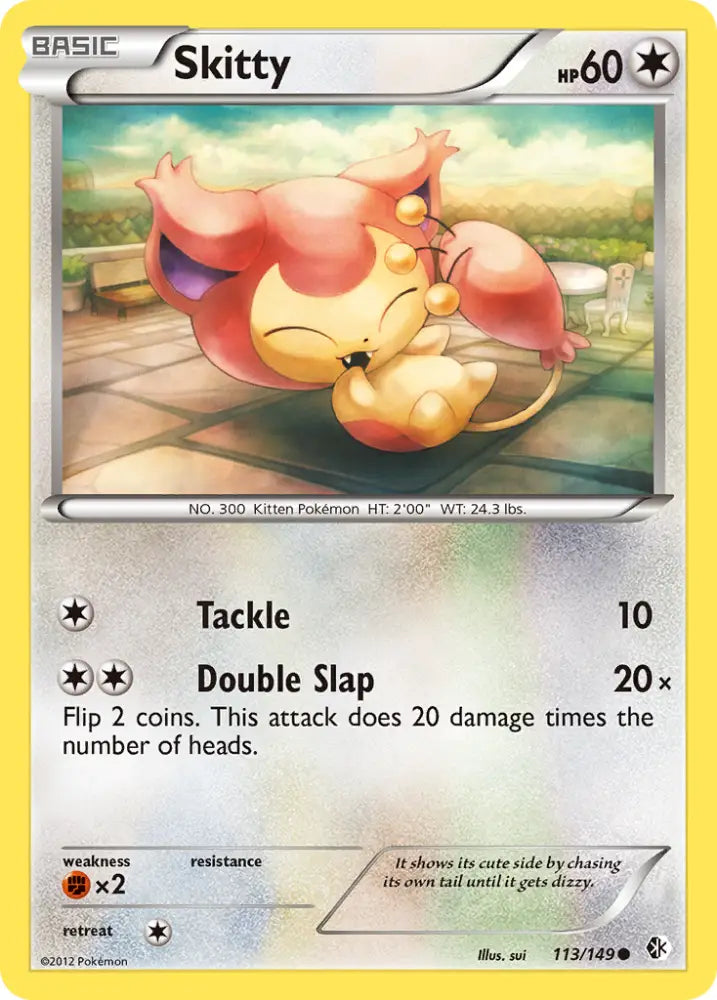 Skitty (113/149) [Black & White: Boundaries Crossed] - Pokemon Single