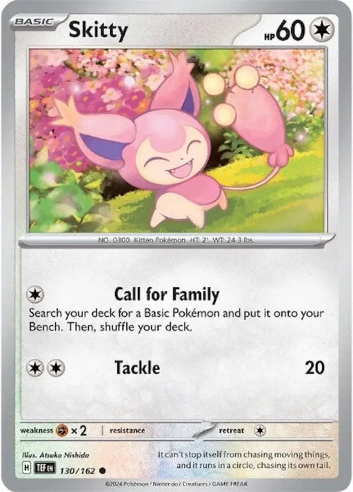 Skitty (130/162) [Scarlet & Violet: Temporal Forces] - Pokemon Single