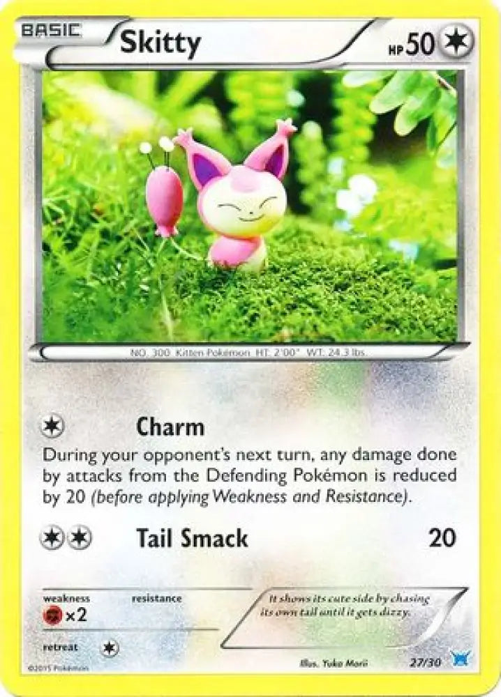Skitty (27/30) [XY: Trainer Kit 2 - Latios] - Pokemon Single
