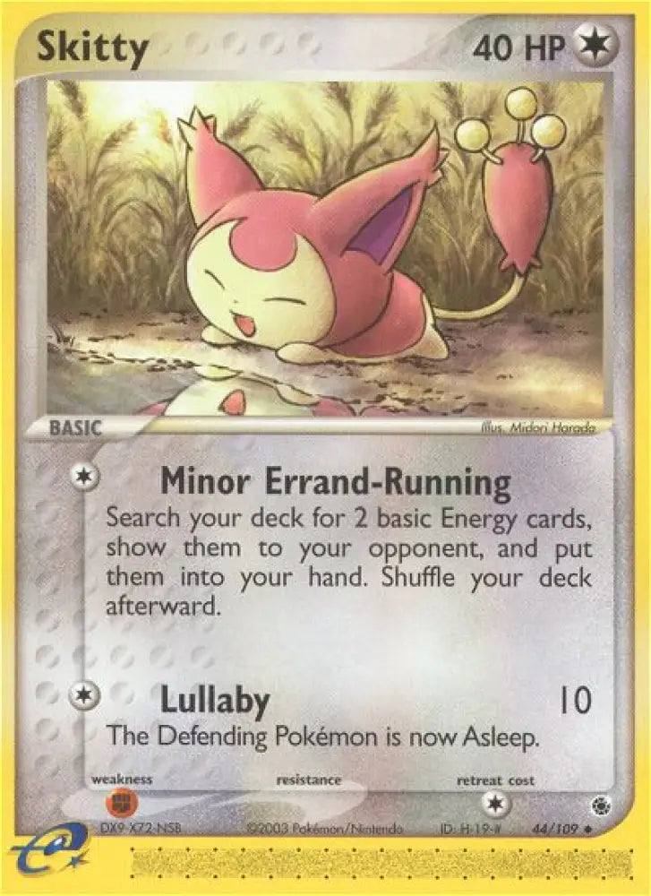 Skitty (44/109) [EX: Ruby & Sapphire] - Pokemon Single