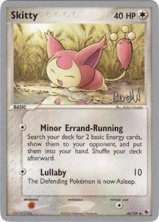 Skitty (44/109) (Rocky Beach - Reed Weichler) [World Championships 2004] - Pokemon Single