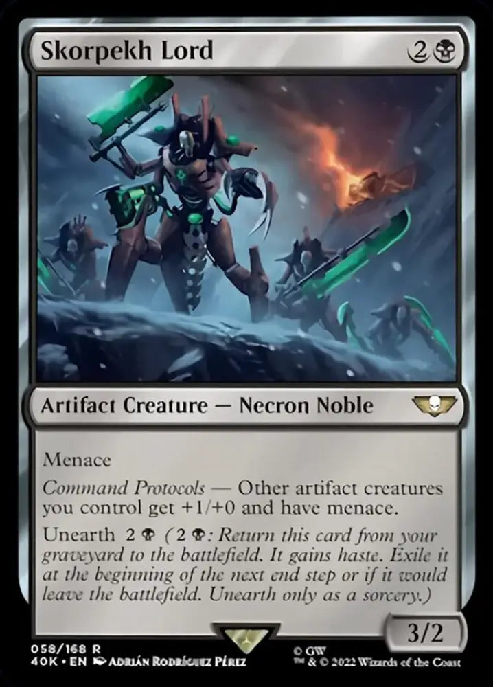 Skorpekh Lord [Warhammer 40,000] - MTG Single