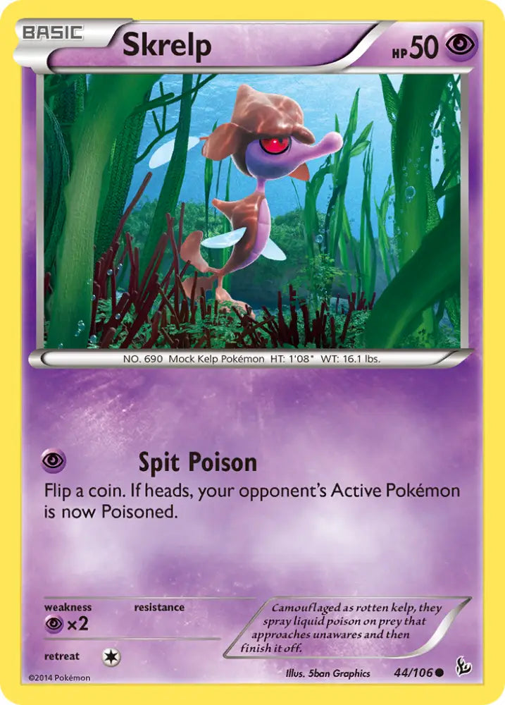 Skrelp (44/106) [XY: Flashfire] - Pokemon Single
