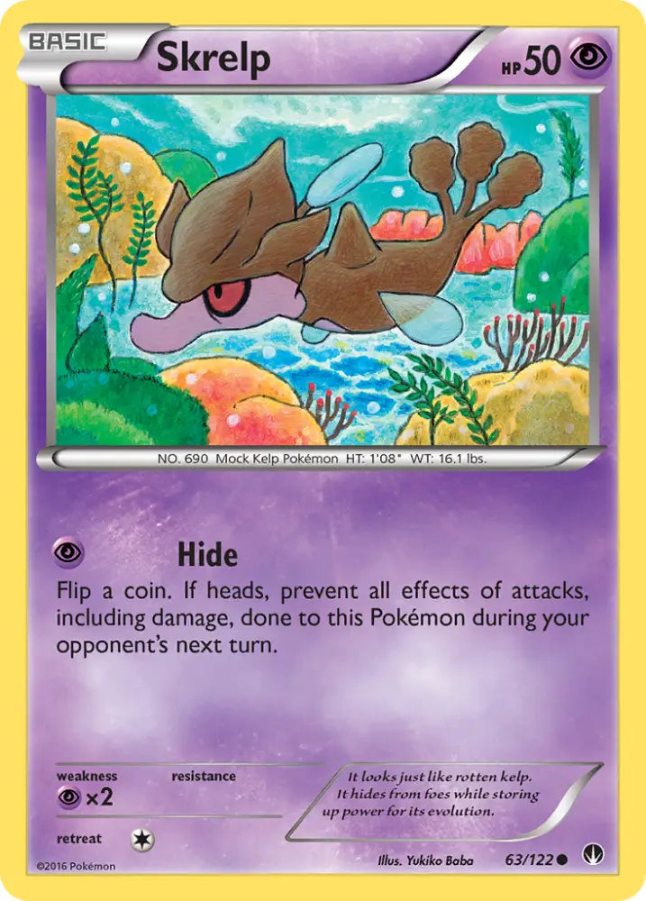 Skrelp (63/122) [XY: BREAKpoint] - Pokemon Single
