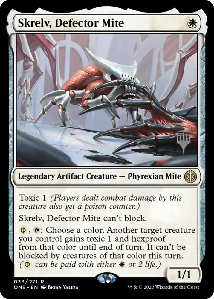 Skrelv Defector Mite (Promo Pack) [Phyrexia: All Will Be One Promos] - MTG Single