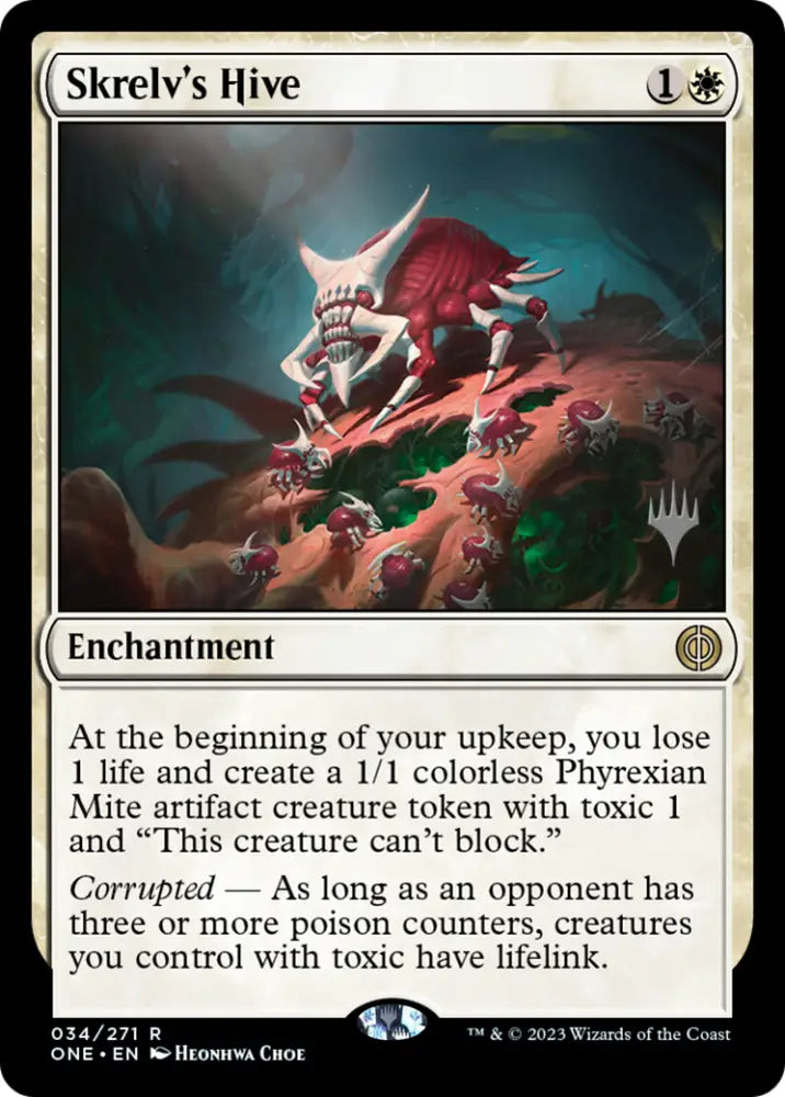 Skrelv’s Hive (Promo Pack) [Phyrexia: All Will Be One Promos] - MTG Single