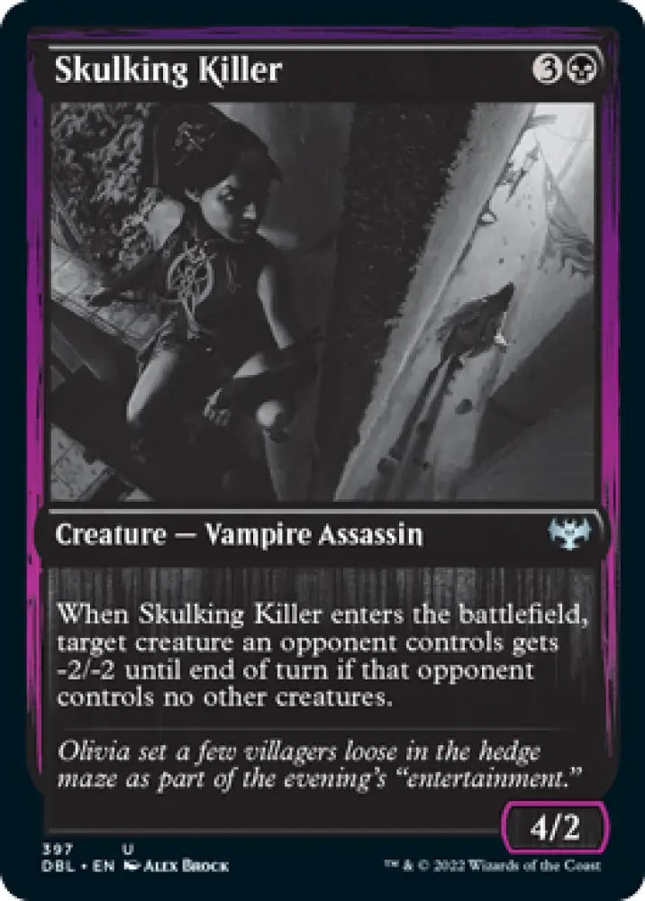 Skulking Killer [Innistrad: Double Feature] - MTG Single
