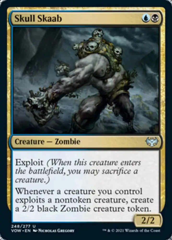 Skull Skaab [Innistrad: Crimson Vow] - MTG Single
