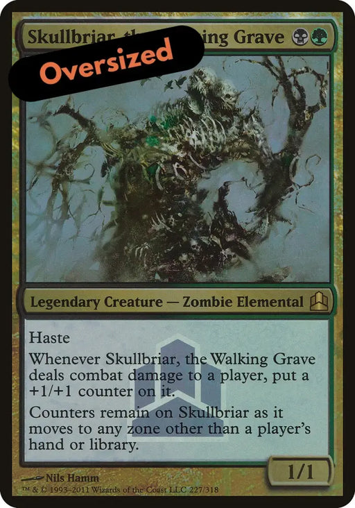 Skullbriar the Walking Grave (Launch) (Oversized) [Commander 2011 Oversized] - MTG Single