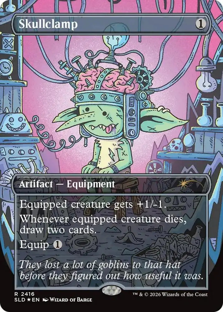 Skullclamp (2416) [Secret Lair Drop]