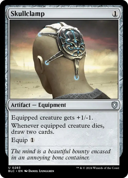 Skullclamp [Bloomburrow Commander] - MTG Single