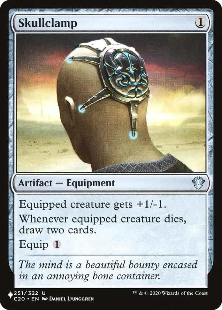 Skullclamp (C20) [The List] - MTG Single