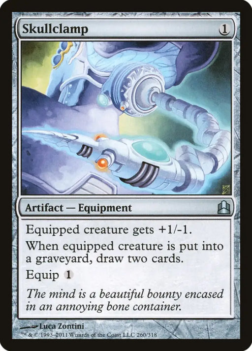 Skullclamp [Commander 2011] - MTG Single