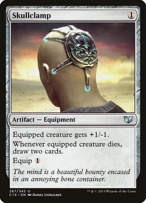 Skullclamp [Commander 2015] - MTG Single