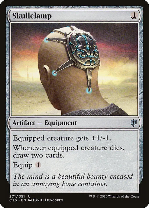 Skullclamp [Commander 2016] - MTG Single