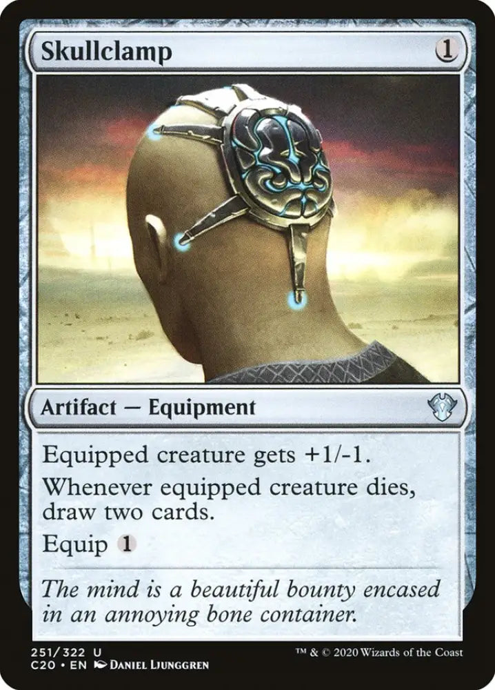 Skullclamp [Commander 2020] - MTG Single