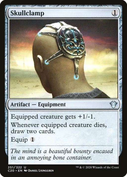 Skullclamp [Commander 2020] - MTG Single